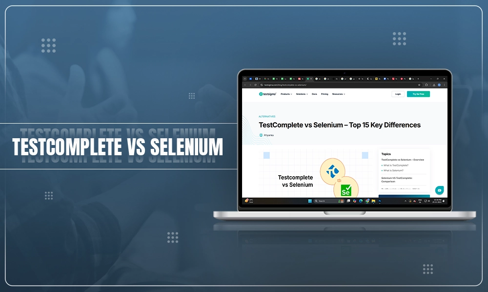 testcomplete vs selenium