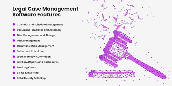 Legal case management software features 