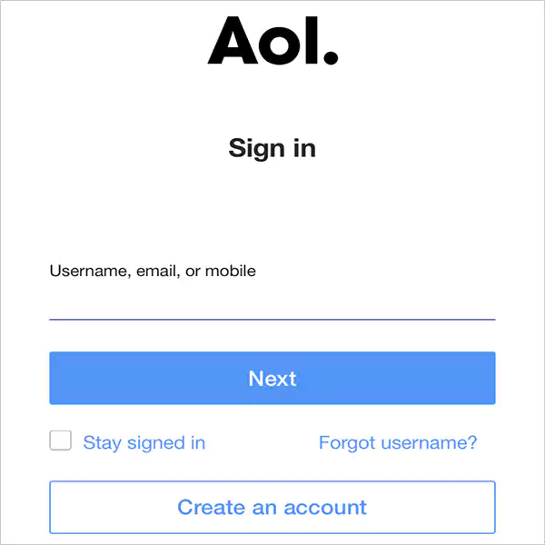 Click on “Forgot Username?”