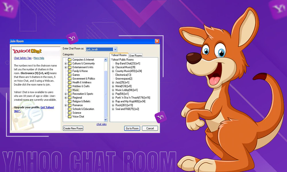 yahoo chat room