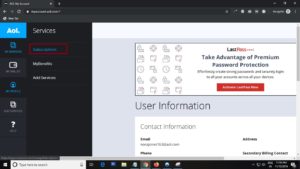 How to Cancel or Change AOL Subscription Plan?