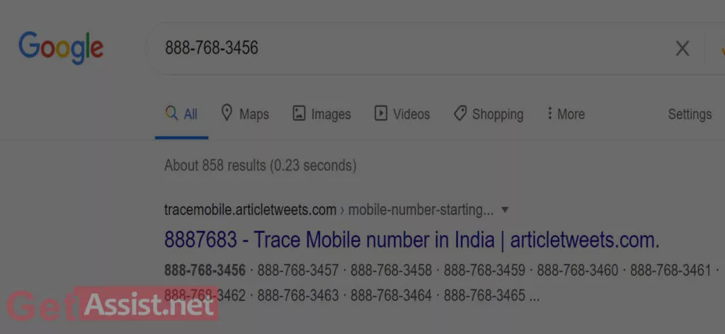 google-lookup-phone-number