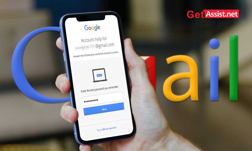 Reset Gmail Password with Recovery Phone