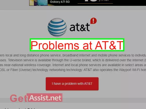 Problems at AT&T