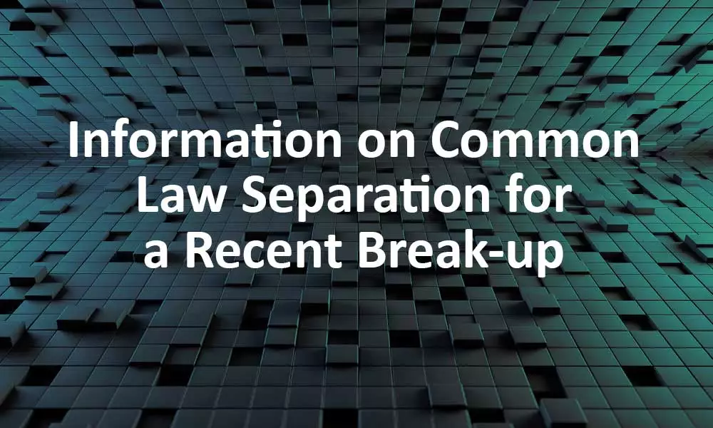 common law separation