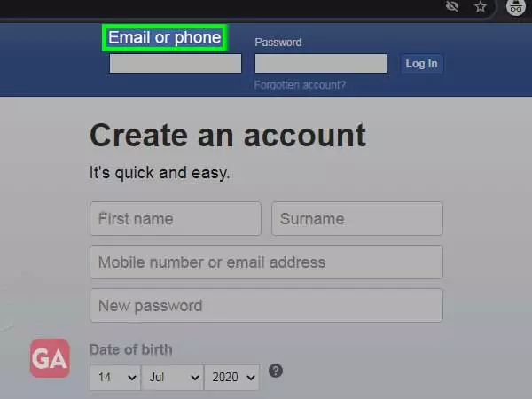 How to Login Facebook on Desktop  Sign in Facebook Account 2020