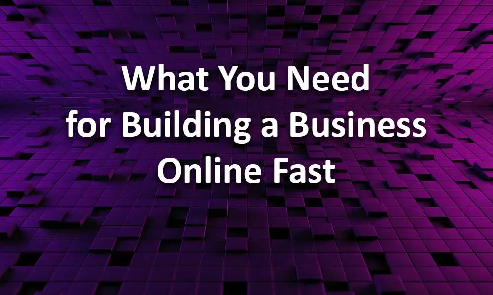 Building a business online