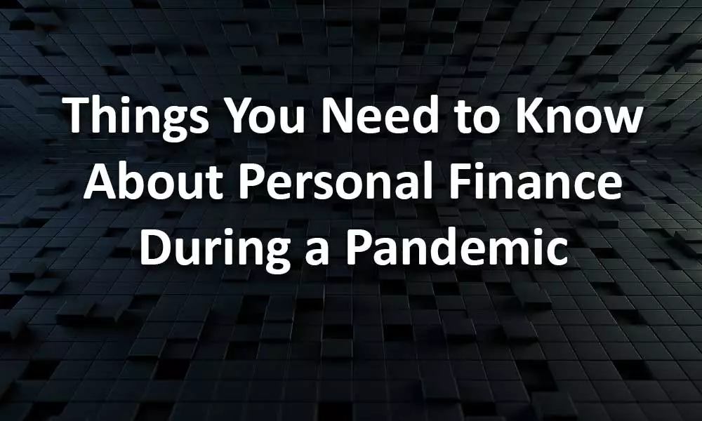 Personal finance during a pandemic