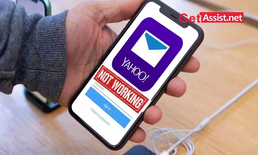 Yahoo mail not working on iPhone