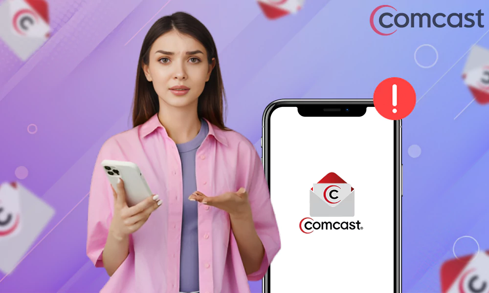 comcast email not working on iphone