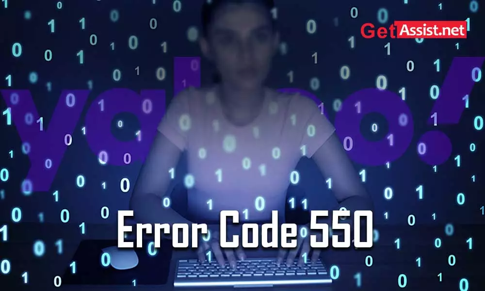 Yahoo Mail Error Code 550