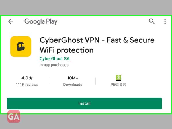 for android download CyberGhost VPN