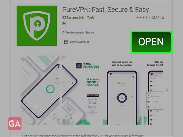 purevpn app google play