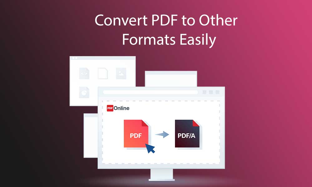 Convert PDF to Other Formats Easily online