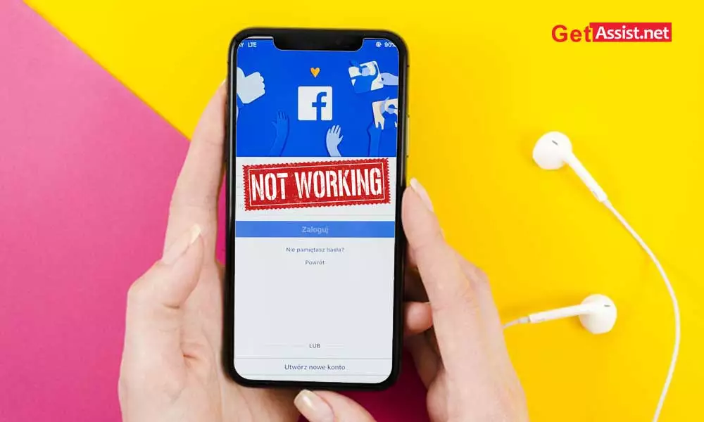 Facebook not working on iphone