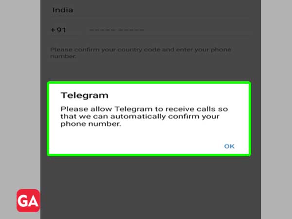 Allow Telegram to receive calls
