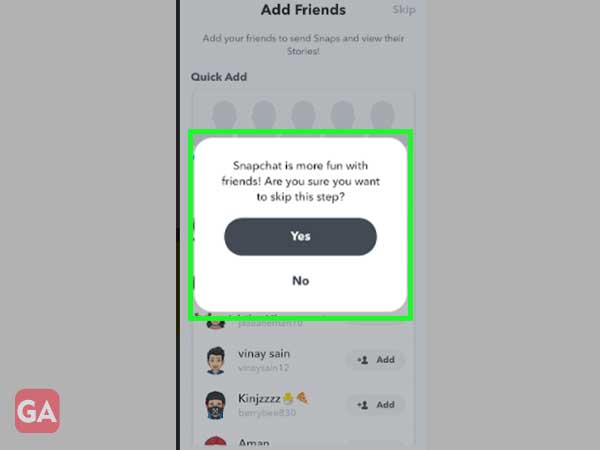 Add Friends on Snapchat  