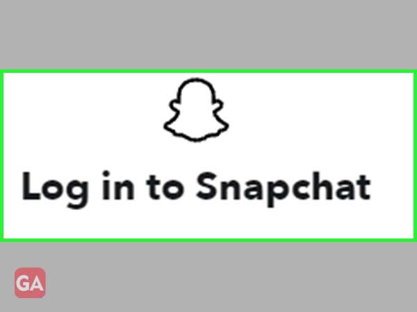 Enter Snapchat username and password