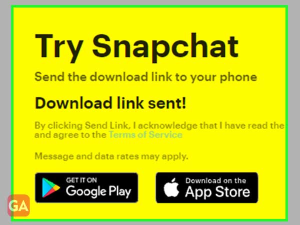 Snapchat Download link