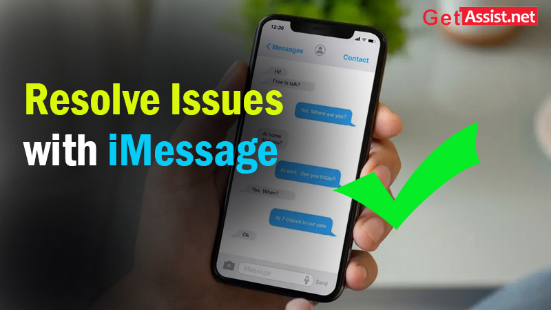 Resolve Issues with iMessag