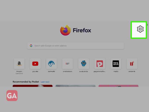 Manage more settings in firefox