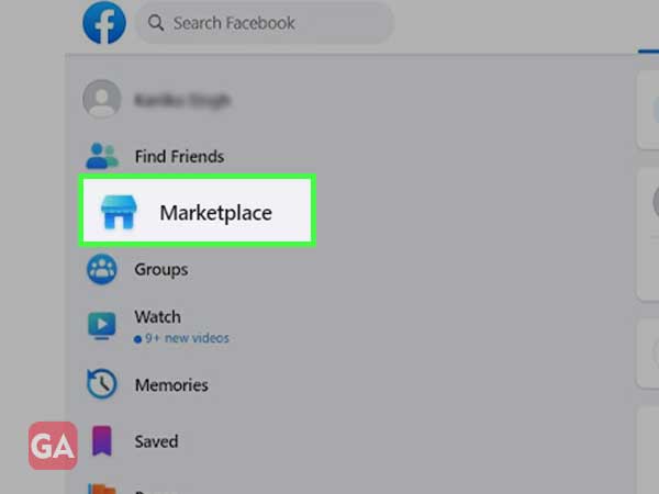 Locate the Marketplace icon in the left sidebar
