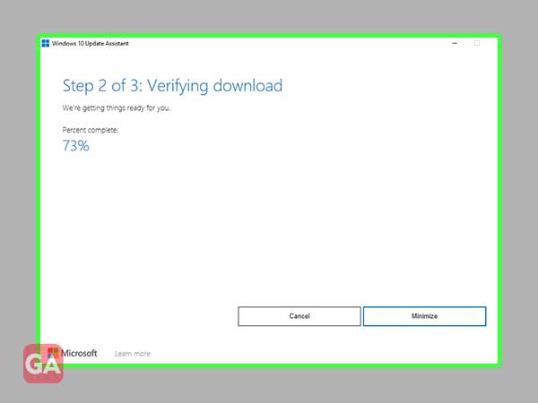 automatically verify the downloads