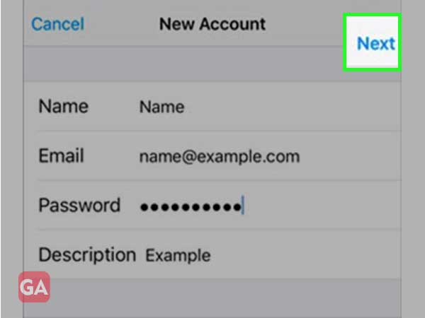 Fill in your AT&T email login credentials and click Next.
