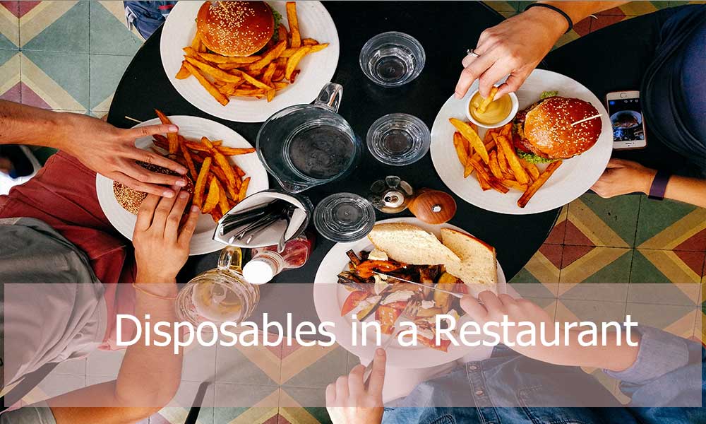 Disposables-in-a-Restaurant