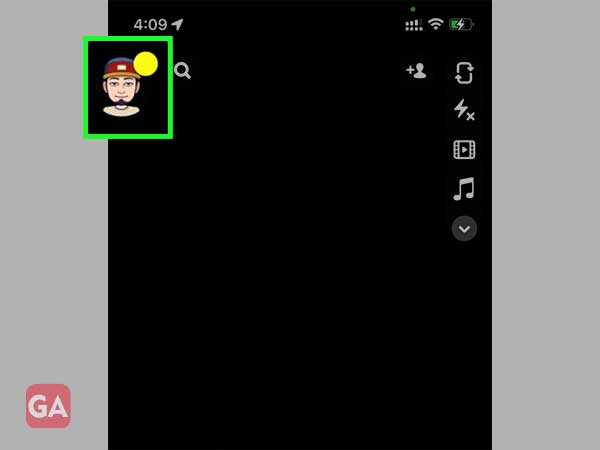 the snapchat bitmoji icon