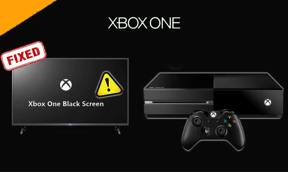Xbox One Black Screen Error