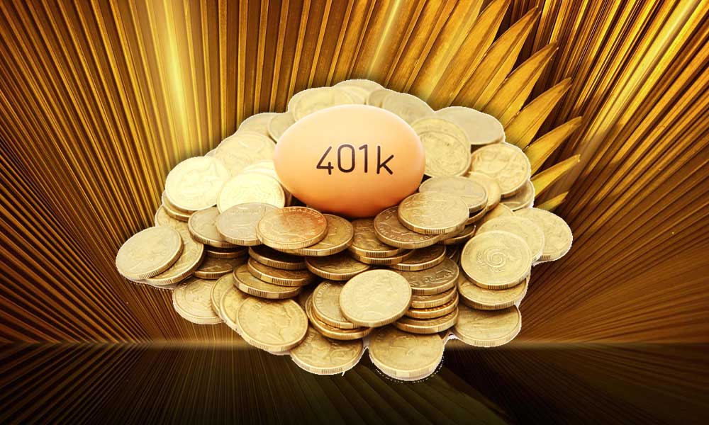 gold backed 401k