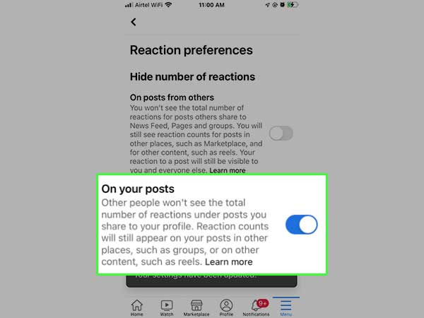  Enable On your posts option.
