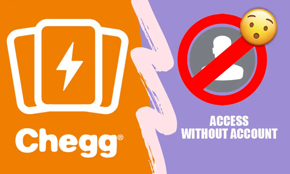 Access Chegg Without an Account