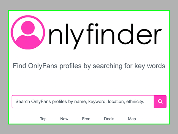 Go to the site of OnlyFinder