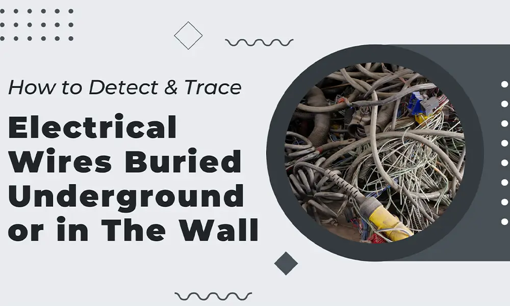 Electrical wire in wall