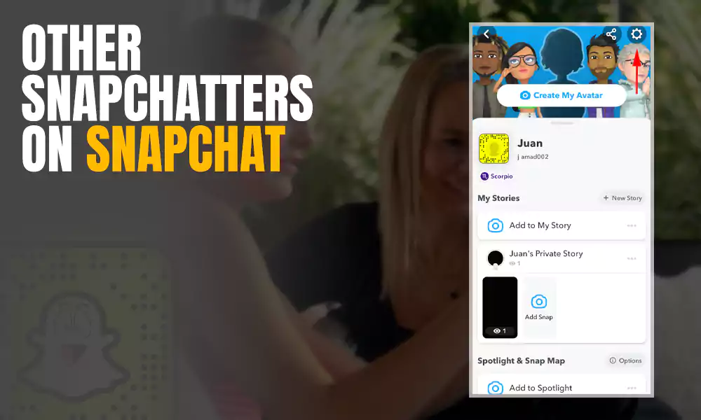 “Other Snapchatters” on Snapchat