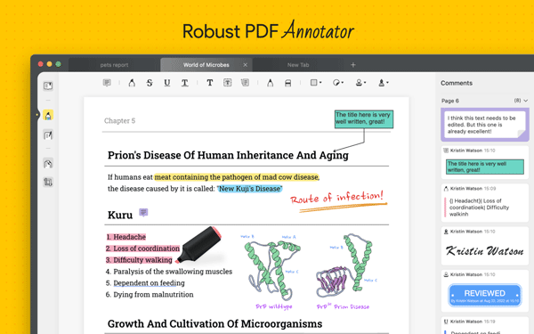 Robust pdf