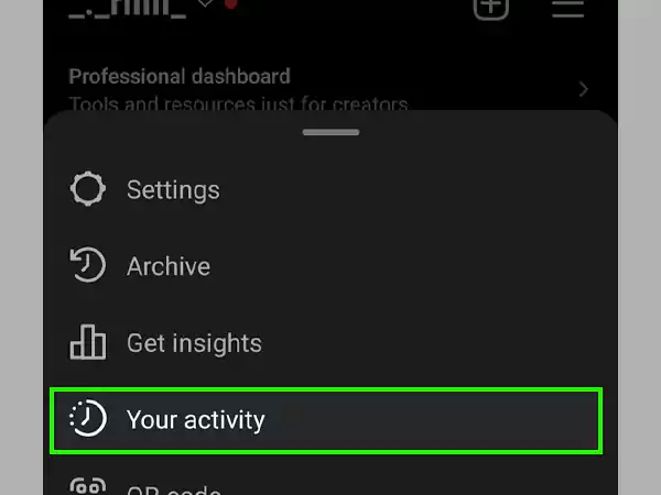 Tap on Your Activity