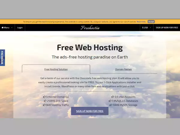  Free Web hosting service