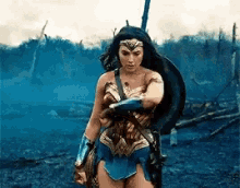 Gal Gadot as Wonder Woman (GIF)