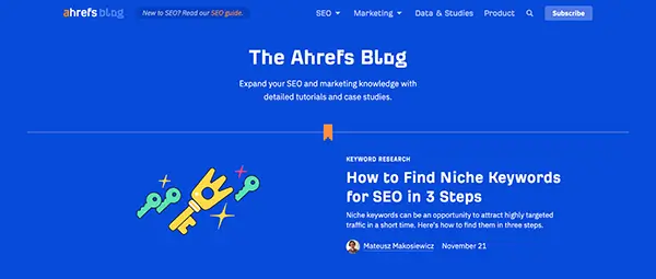 Ahrefs-Blog