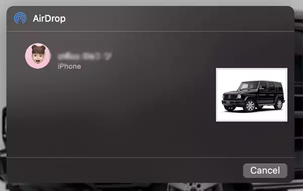 AirDrop Feature on Mac