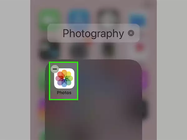 Drag the app to the right side.