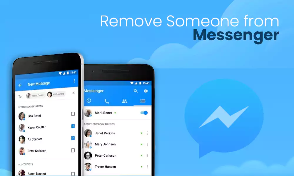 Remove a person in Messenger