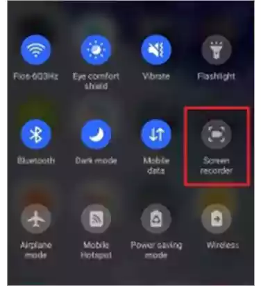 Tap on Screen Recorder