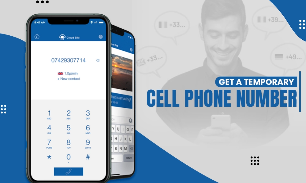 temporary cell phon number