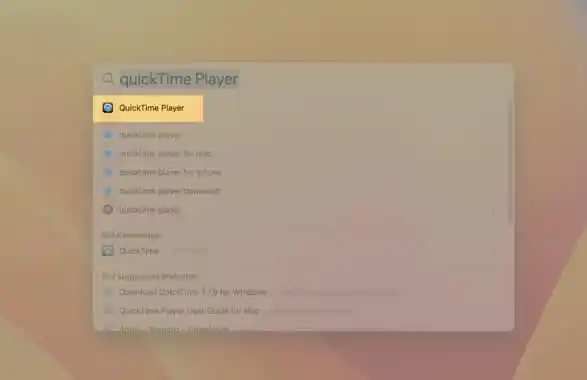 open quicktime player on mac