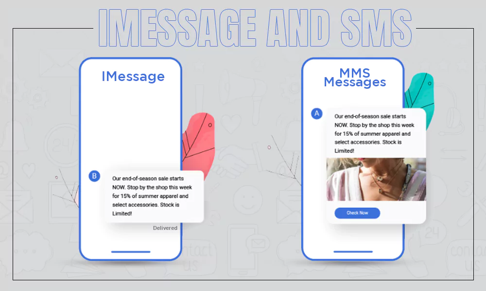 i message and sms