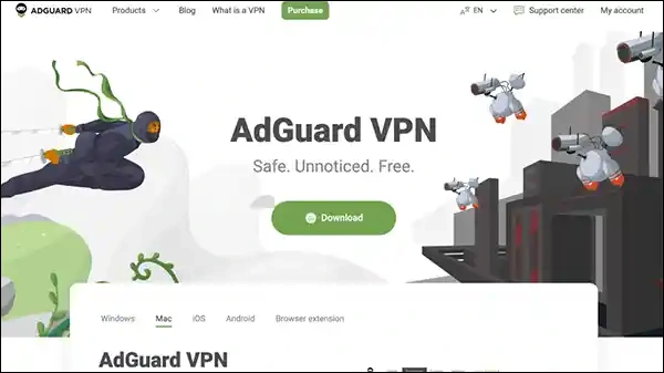 Ad Guard-website